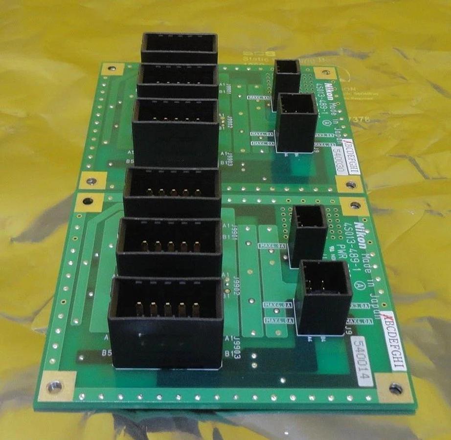 Used Nikon 4S013-489-1 A Power Distribution Board PCB PWR-DIS NSR Lot of 2 Used