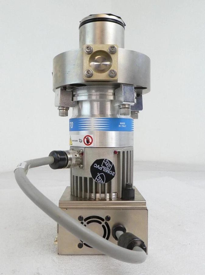 Used Turbo-V 70 Varian 9699357S015 Turbo Pump & Controller 9698970S001 Sciex Working