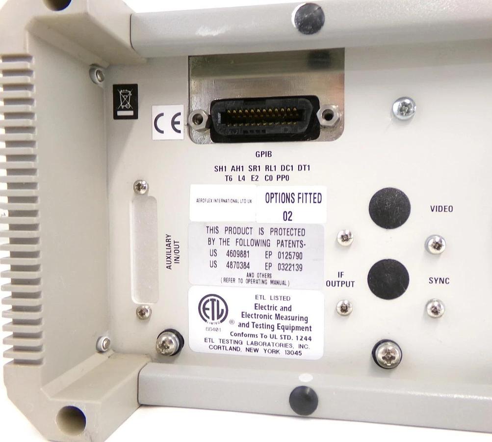 Used IFR 2040 10khz-1.35Ghz Low Noise Signal Generator Opt. 2 9.15 Error 27 As-Is
