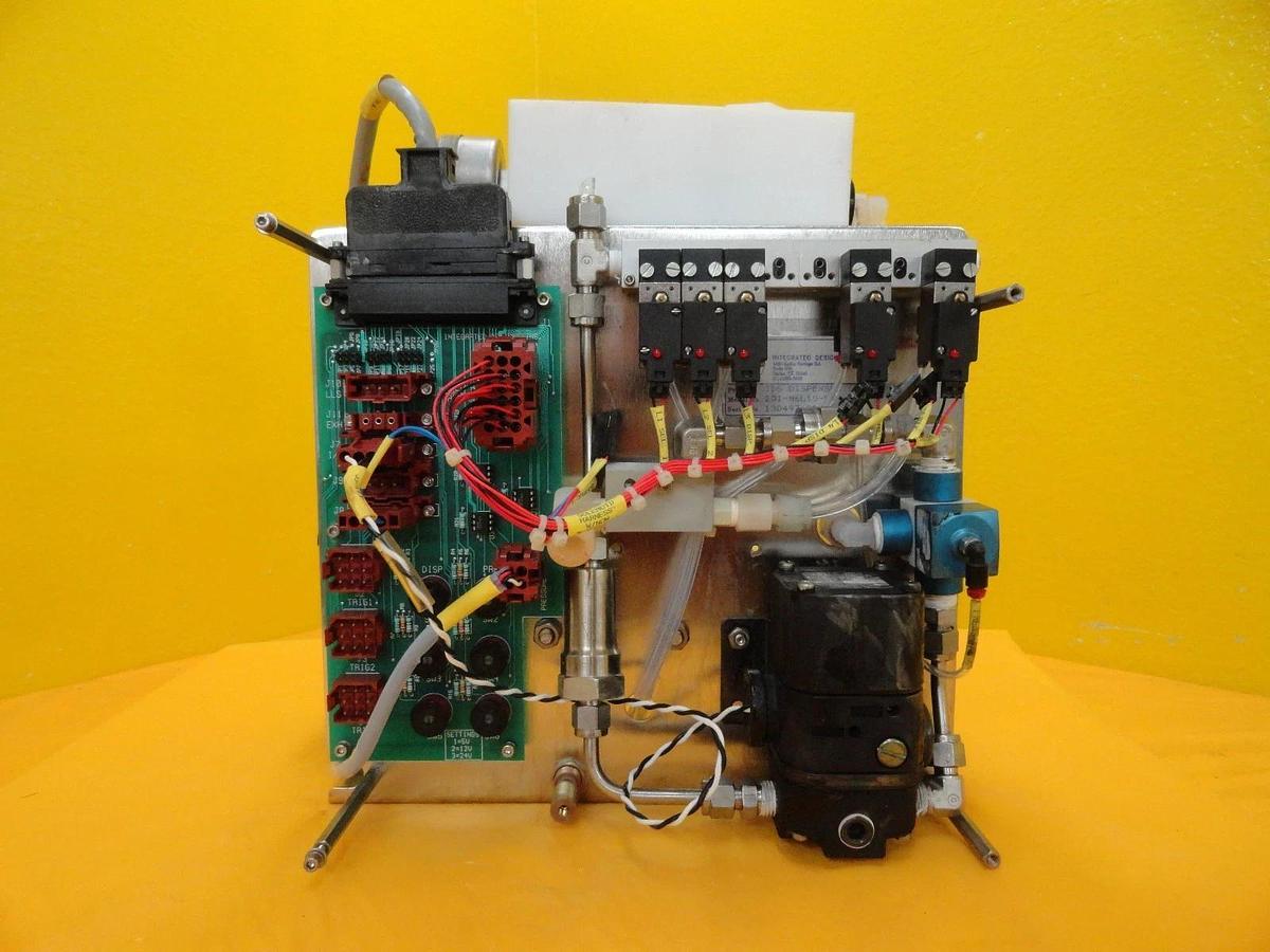 Used IDI 201-M6L10-S IDS Dispenser Photoresist 6-Port System 15PSI Tested Working
