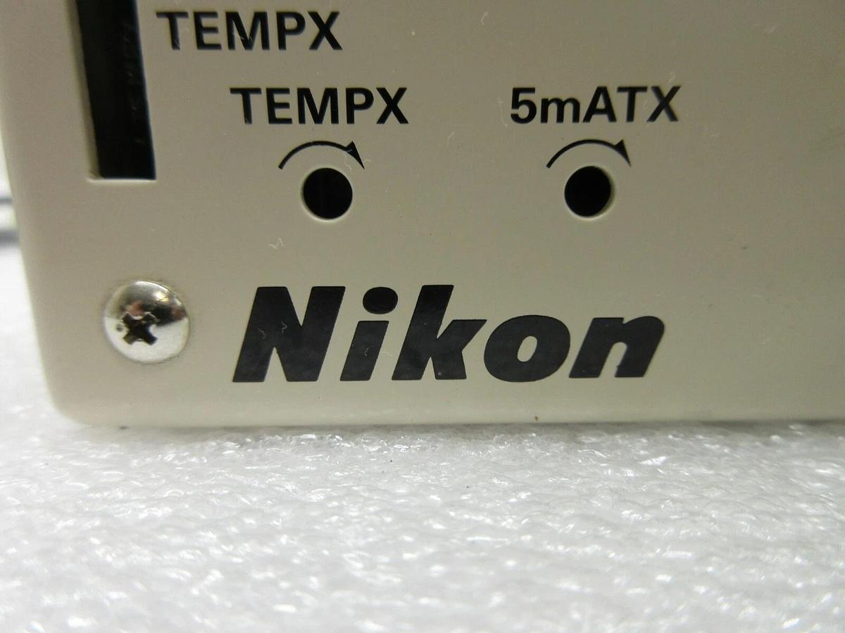 Used Nikon KBA 00650 Temperature Controller with Probe NSR-1755G7A Used Working