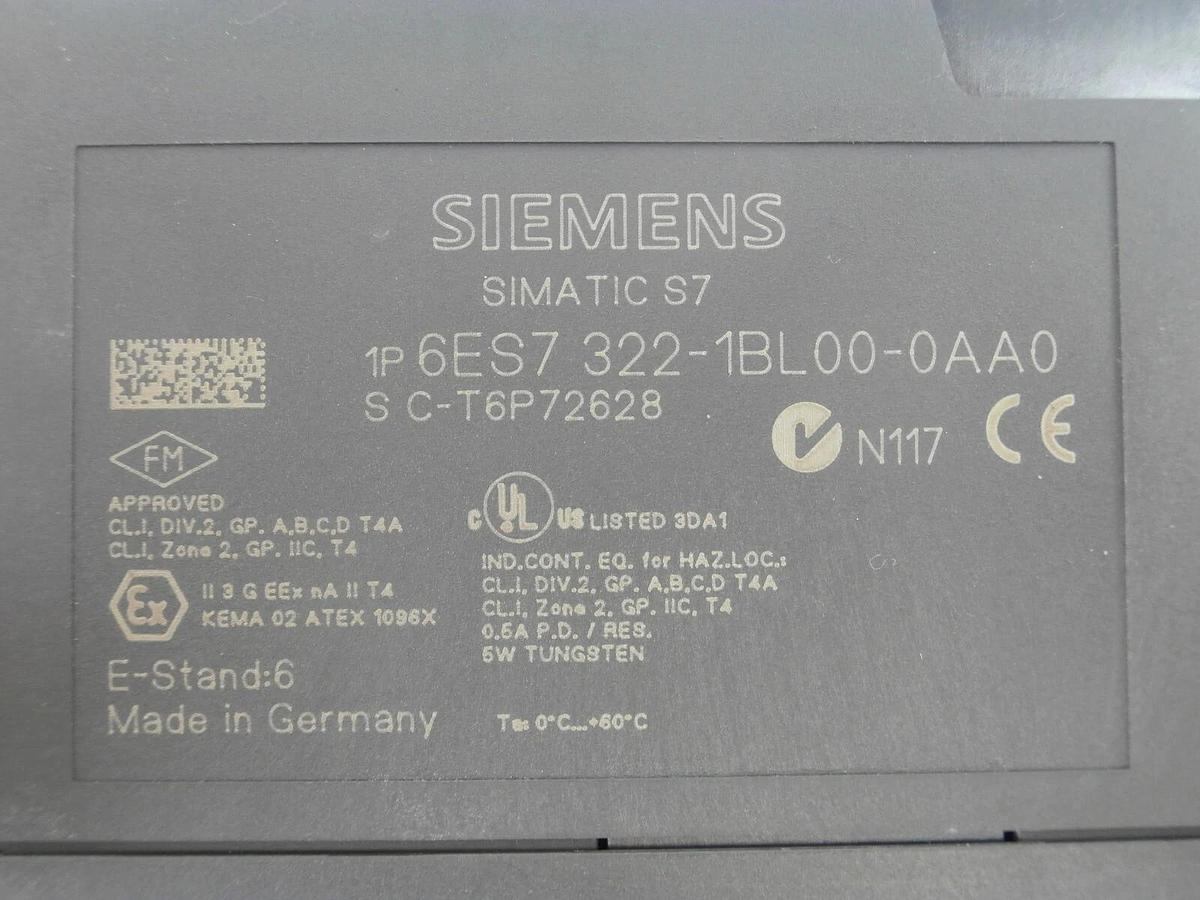 Used Siemens 153-2BA00-0XB0 5 Module PLC Unit SIMATIC ET 200M SM321 SM322 SM331 Spare