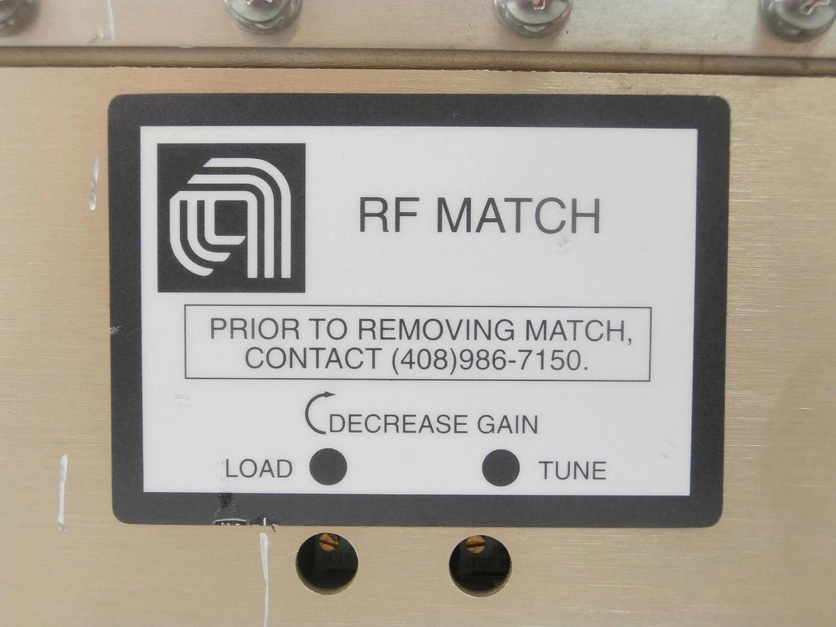 Used AMAT Applied Materials 0010-09007 RF Match 0020-09357 P5000 Mark II Working