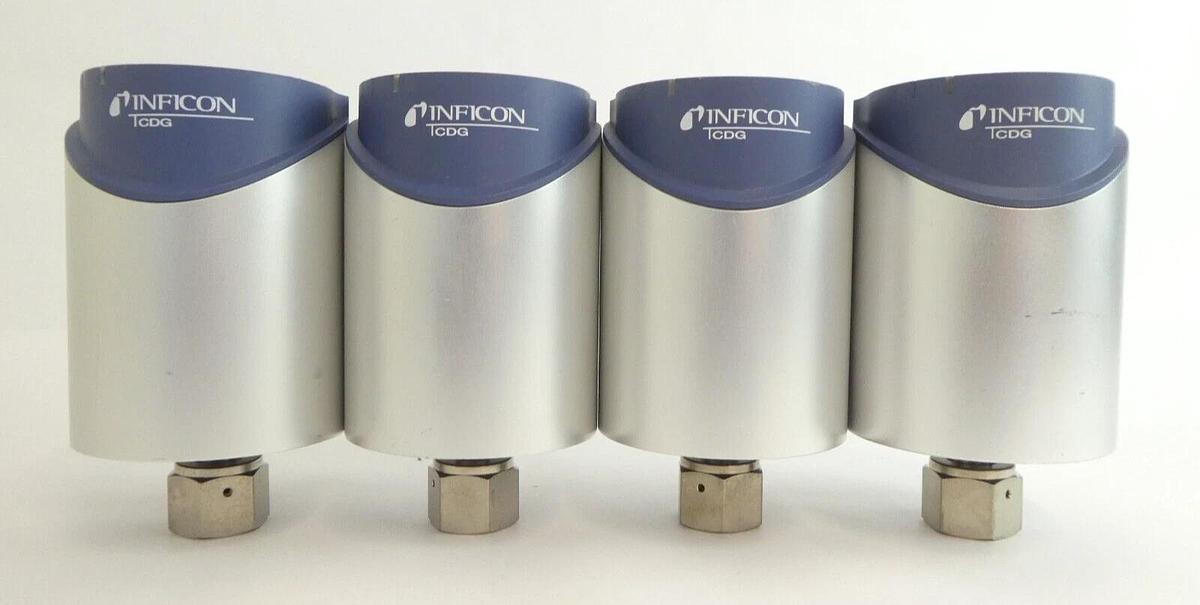 Used Inficon CDG100D Baratron Transducer Reseller Lot of 8 Working Surplus