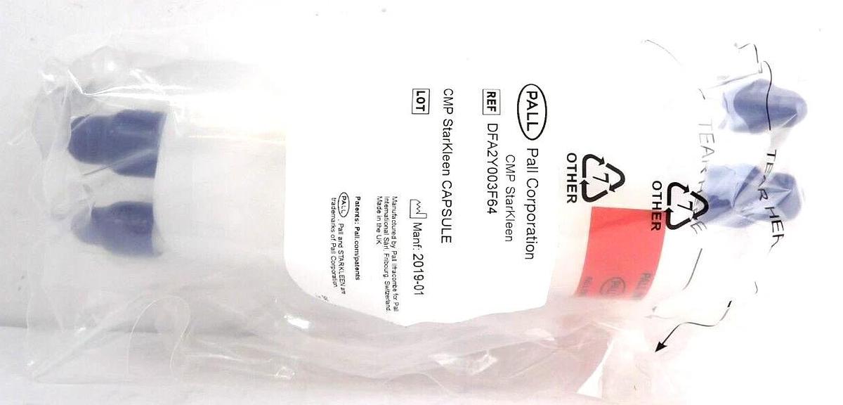Used Pall Corporation DFA2Y003F64 CMP StarKleen Capsule Reseller Lot of 4 New Surplus