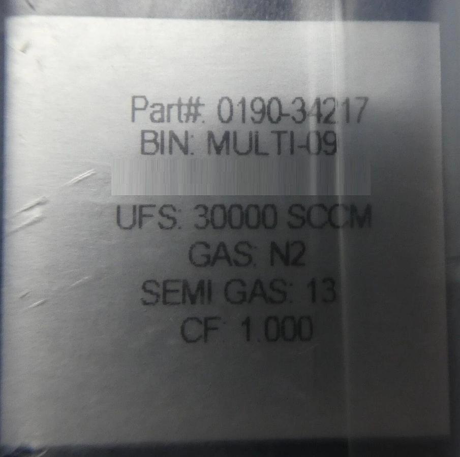 Aera FCPI981CBAXDIDJAA Mass Flow Controller MFC PI-98 AMAT 0190-34217 New Spare
