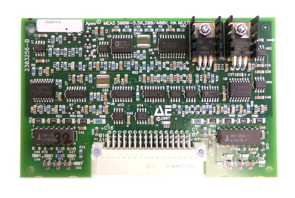 Used AE Advanced Energy 1300873 MEAS 500W-5.5K 208/400V HA MULT PCB Apex 1513 Working