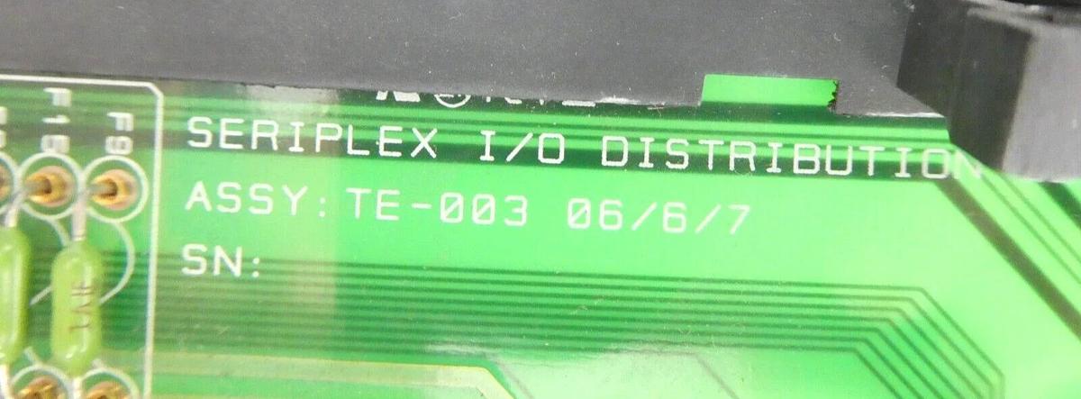 Used AMAT Applied Materials TE-003 Seriplex I/O Distribution PCB Assembly Working
