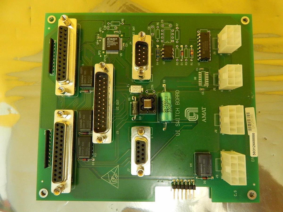 Used AMAT Applied Materials 50312440000 UI Switch Board PCB 50312441000 Used Working