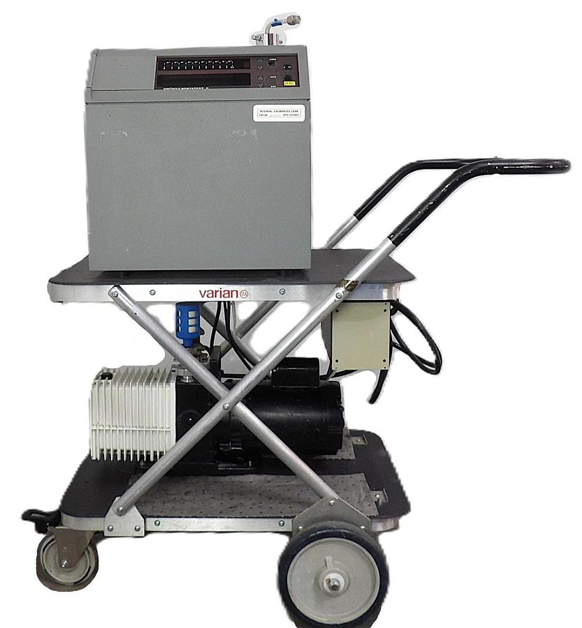 Used Varian Vacuum 956 Portatest II Mass Spectrometer Leak Detector Tested As-Is