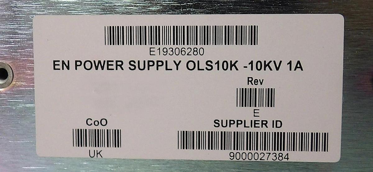 Used OLS10K HiTek Power OLS10K-103-22 Power Supply AMAT E19306280 Fault As-Is