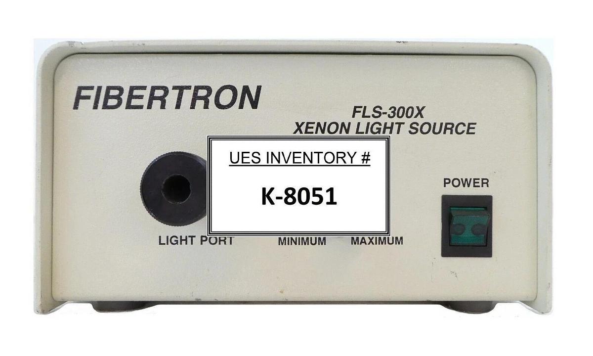Used Fibertron FLS-300X Xenon Light Source Fiber Optic Illuminator Tested Working