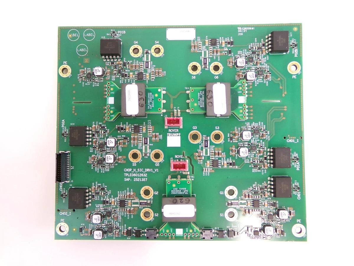Used Trumpf Huttinger 2523046 PCB CHOP H SIC DRV1 V1 TruPlasma Lot of 3 Working
