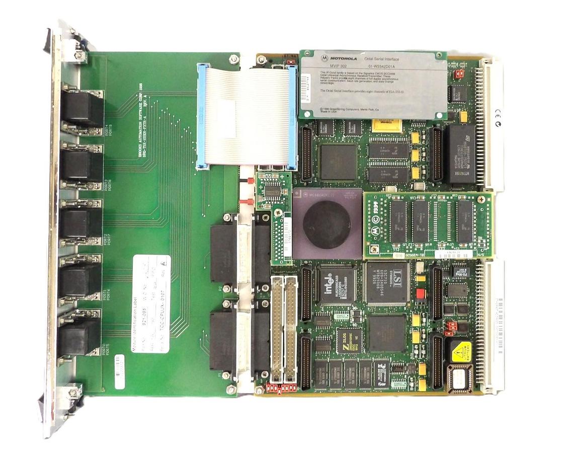 Used Brooks Automation TCC CPUJX VME Control PCB Card Working