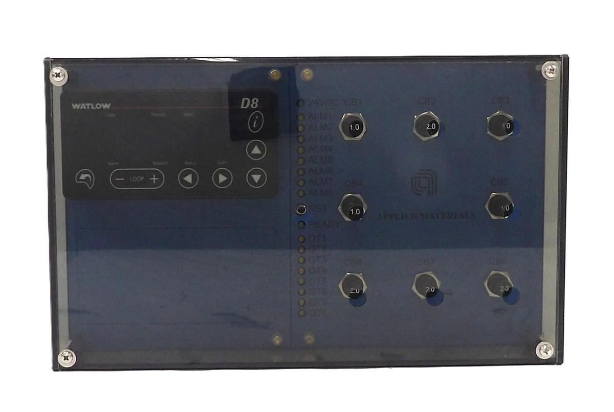 Used Buckles-Smith VAS104350-0345 Gasline Heater Control Unit AMAT 0242-54630 Working