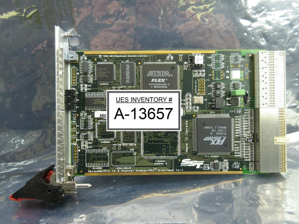 Used SST Woodhead 490-1437 DeviceNet Pro PCB Card DNP-CPCI-1 AMAT-DNP-CPCI-1 Working