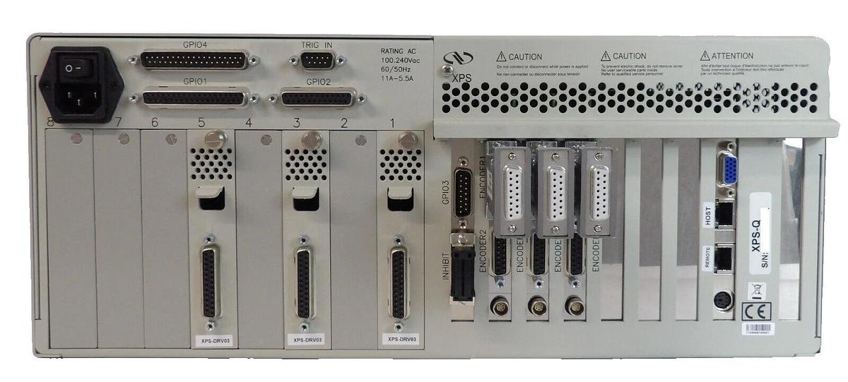 Used Newport XPS-Q 3-Axis Motion Controller Driver XPS-DRV03 XPS Series Untested