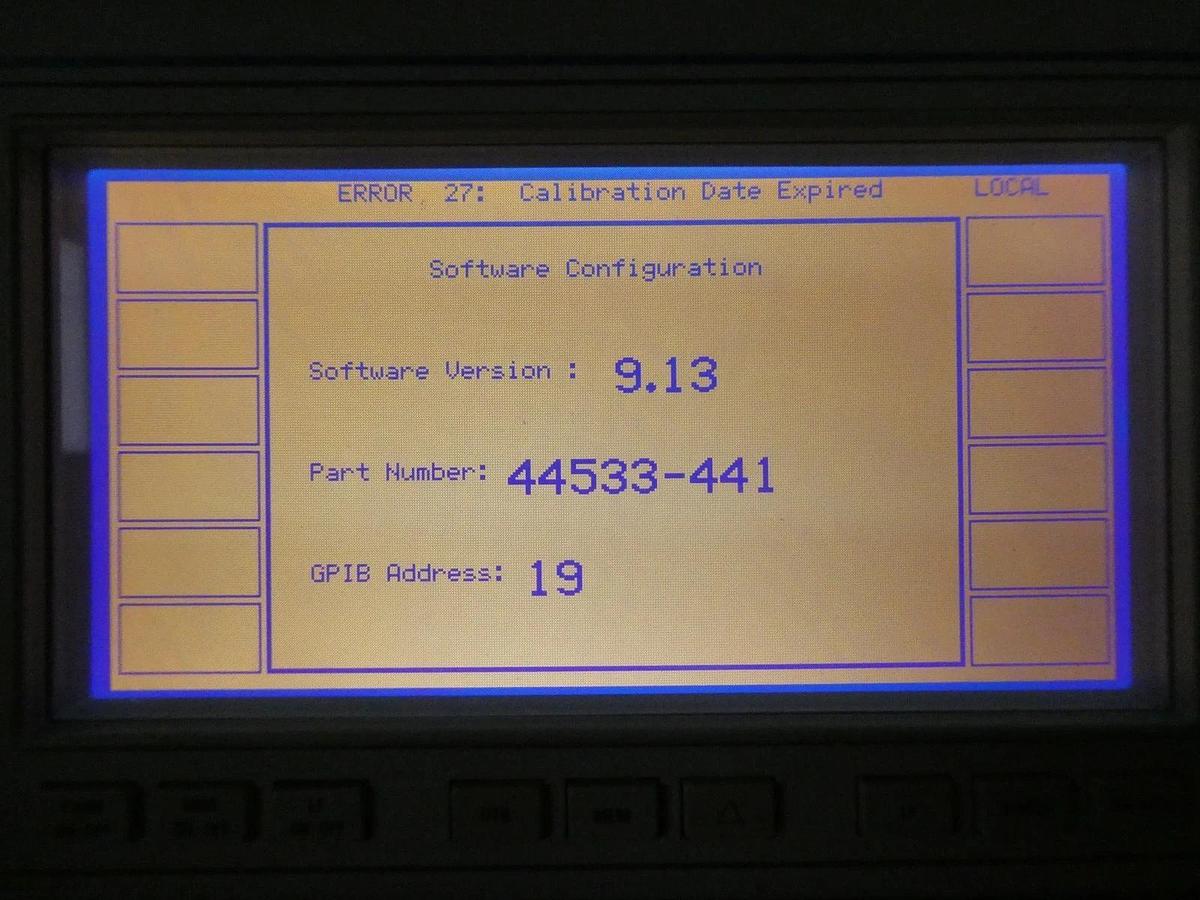 Used IFR 2040 10khz-1.35Ghz Low Noise Signal Generator Opt. 2 9.13 Error 27 Untested