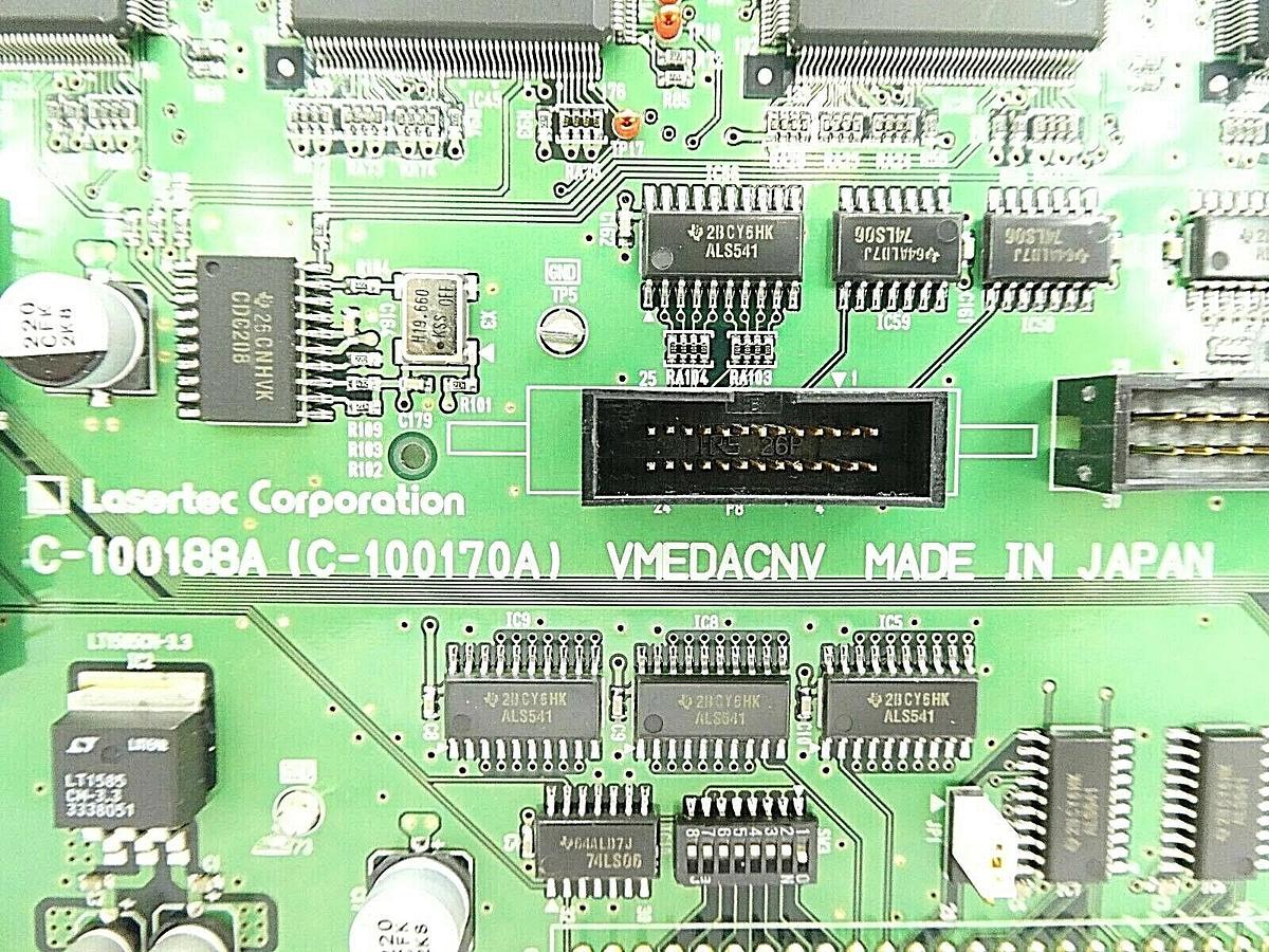 Used Lasertec C-100188A Driver PCB Card VMEDACNV C-100170A Working Surplus
