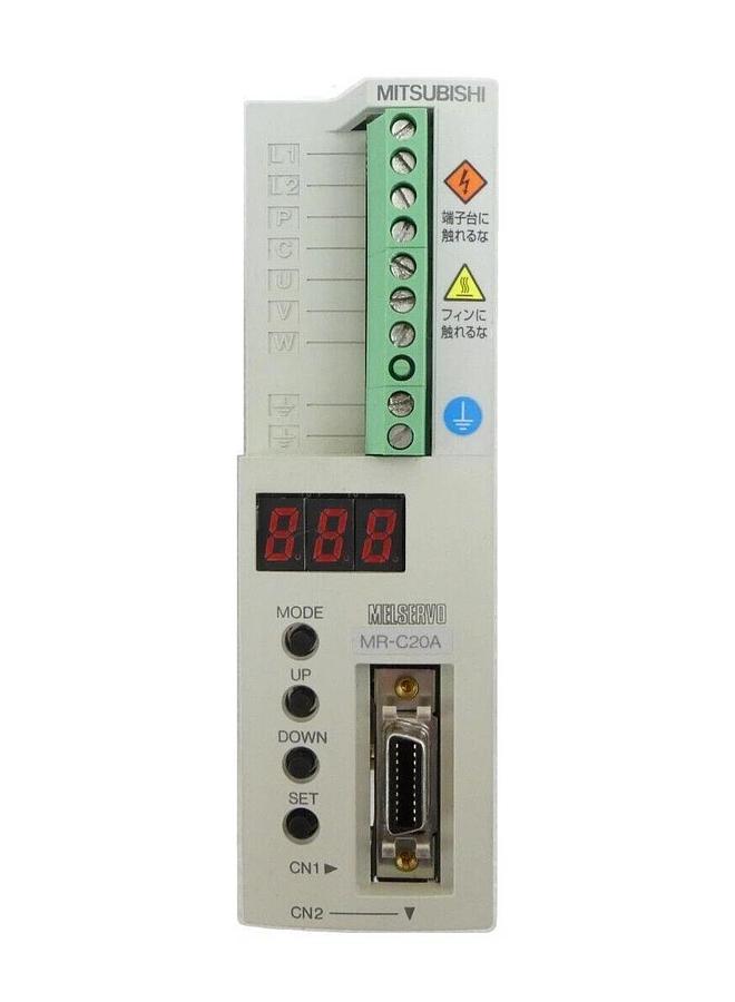 Used Mitsubishi MR-C20A AC Servo Driver MELSERVO Asyst Shinko VHT5-1-1 OHV Working