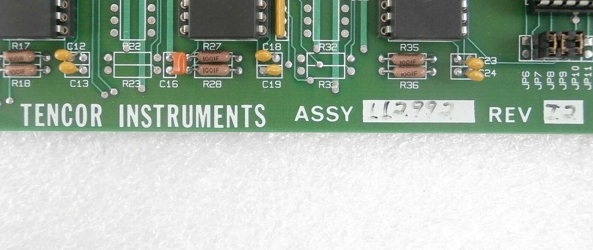 Used Tencor Instruments 112992 4-Axis Motor Controller PCB Card 098132 Surfscan 7000