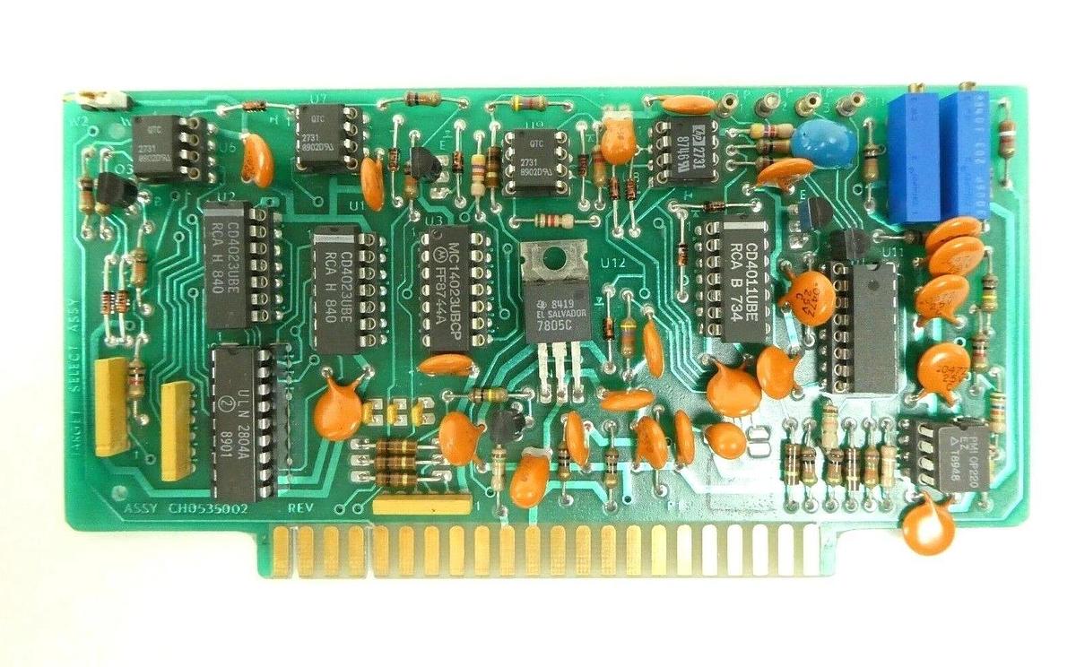 Used Varian Semiconductor VSEA H0535002 Ion Target Select PCB Card Rev. G Working