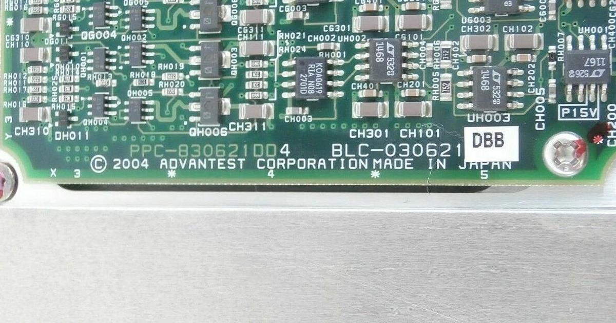 Used Advantest BPS-030614 Liquid Cooled Processor PCB Card T2000 Cut Fluorinert Lines