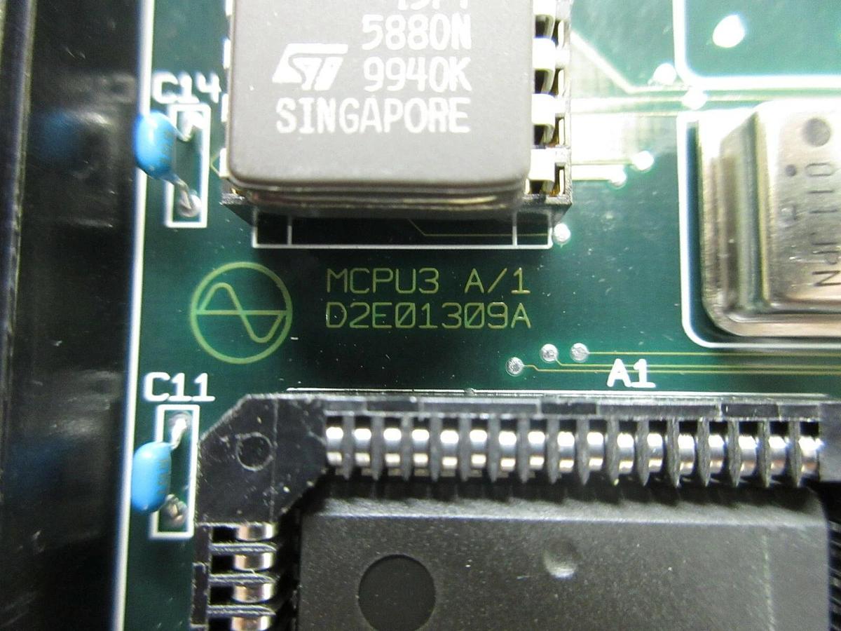 Used Kokusai Electric D2E01309A Processor CPU Board PCB MCPU3 Verton III Used Working