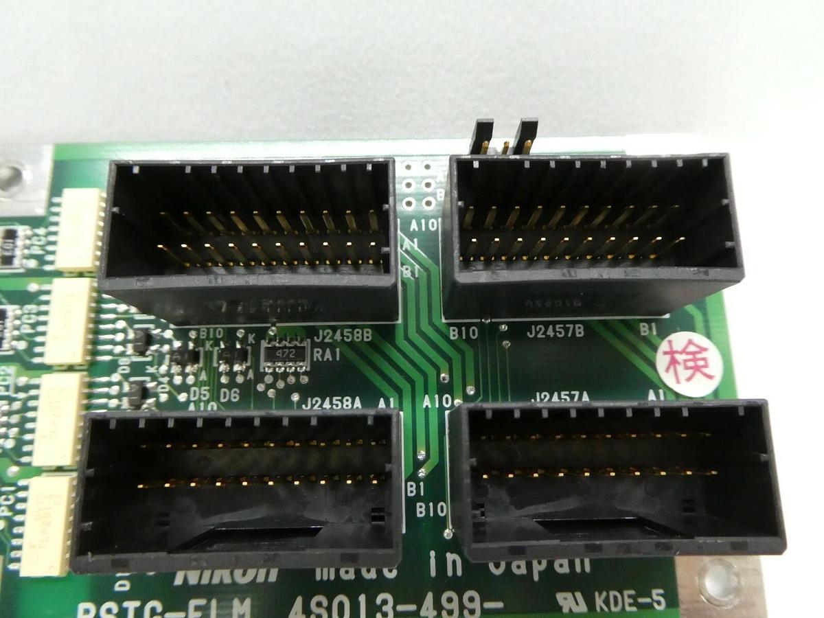 Used Nikon Precision 4S013-499 Processor PCB RSTG-FLM NSR Series Working