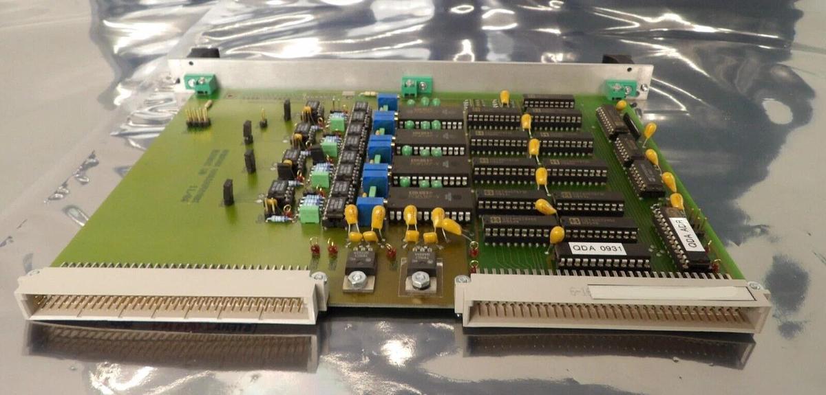 Used Omicron Vakuumphysik Quadac V3 SPM CU PCB Assembly Quadac B Working Surplus