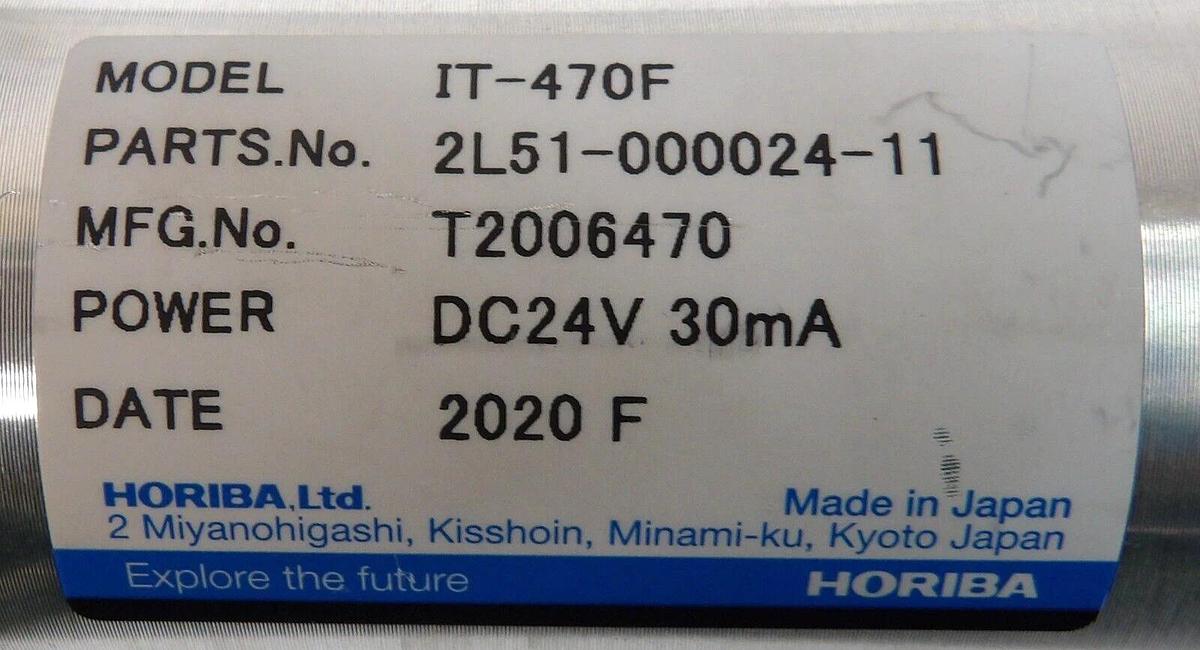 Used Horiba 2L51-000024-11 Infrared Thermometer IT-470F Lot of 5 Working Surplus