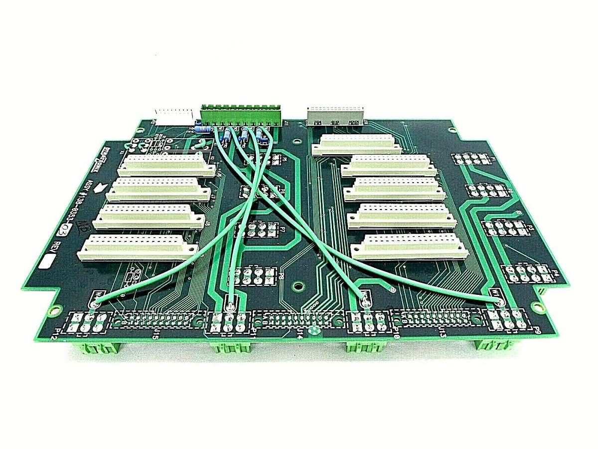 Used Dynatronix 138-0353-03 Backplane Board PCB 190-0353-01 Working Surplus