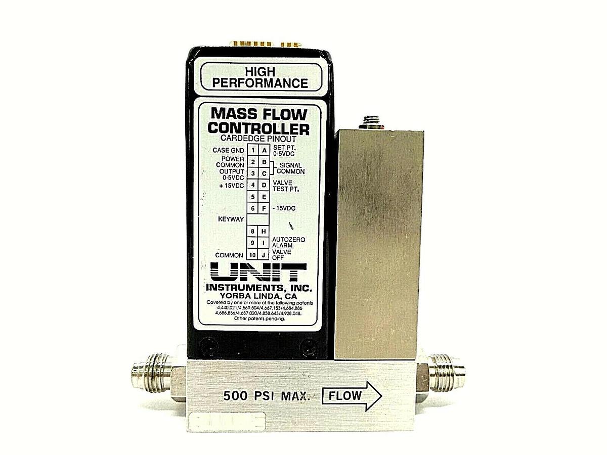 Used UNIT Instruments 1200-101288 Mass Flow Controller MFC UFC-1200A 100 SCCM SiCl4