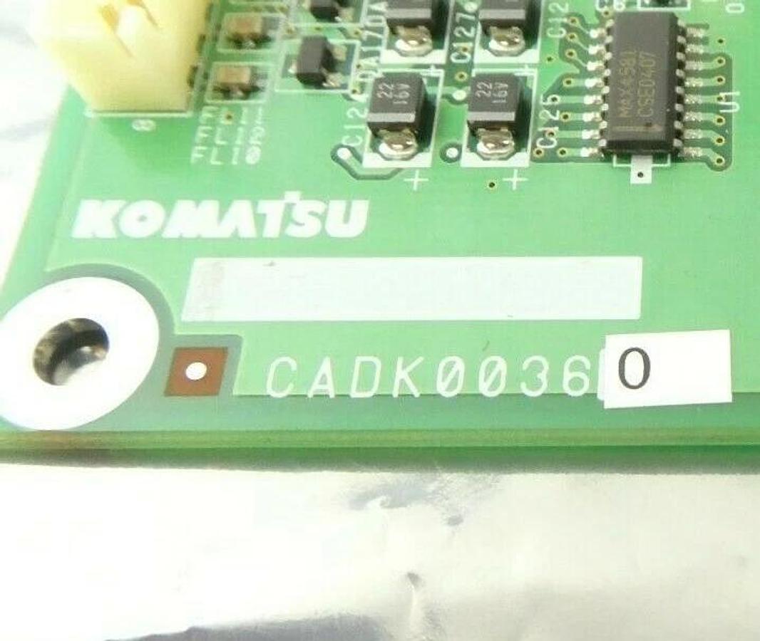 Used Komatsu CADK00360 Processor Board PCB RCC-300 TEL Tokyo Electron Lithius Working