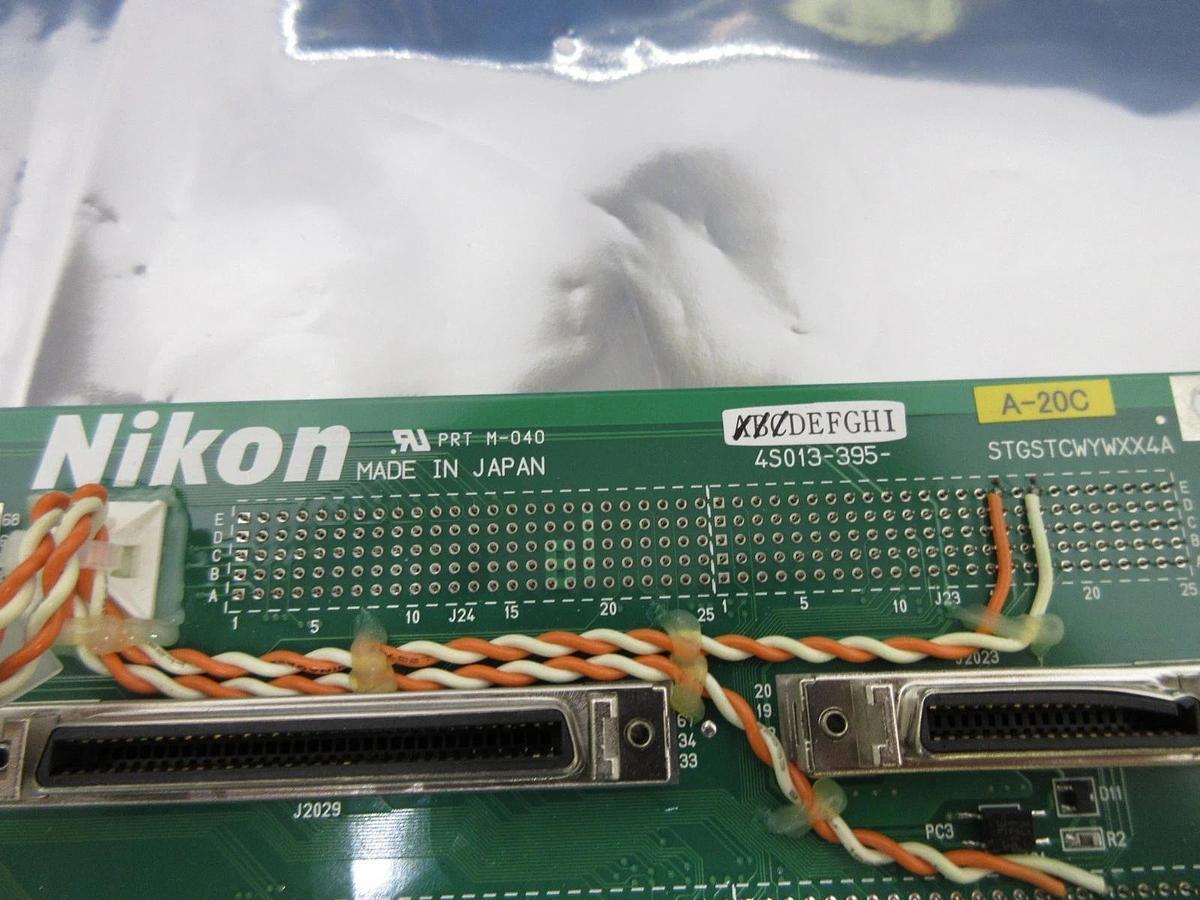 Used Nikon 4S013-395 Backplane Interface Board PCB STGSTCWYWXX4A NSR Series Working