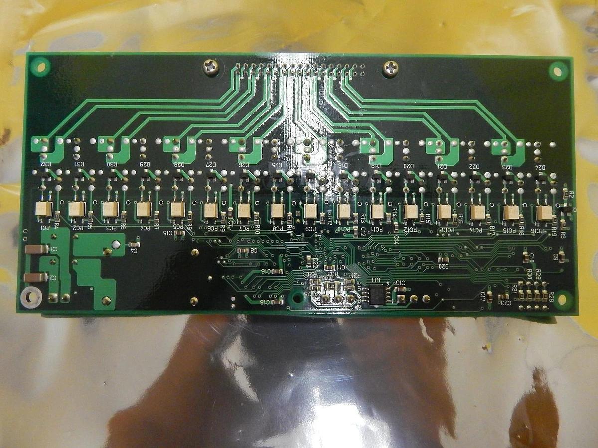 Used Dynax DNX2080 Terminal Relay Board PCB Fics-IOM/16RH TEL T-3044SS Used Working