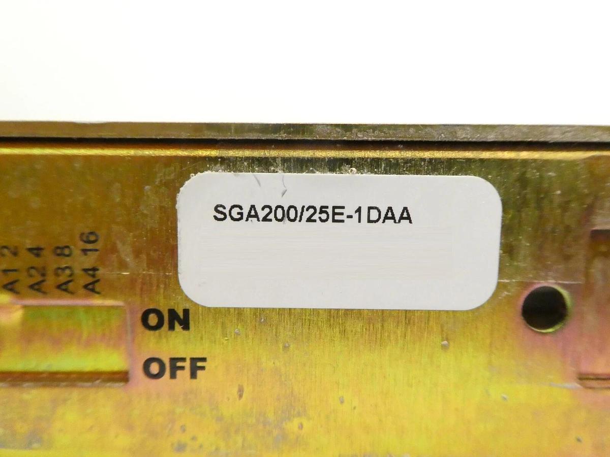 Used Sorensen SGA200/25E-1DAA Modular DC Power Supply Ametek AMAT Working Surplus
