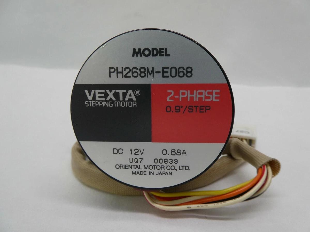 Used Oriental Motor PH268M-E068 200mm Wafer Lift Motor VEXTA GaSonics A-2000LL Spare