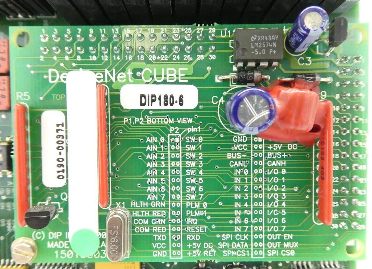 Used AMAT Applied Materials 0100-20453 DeviceNet Digital I/O PCB Card Lot of 2 Spare