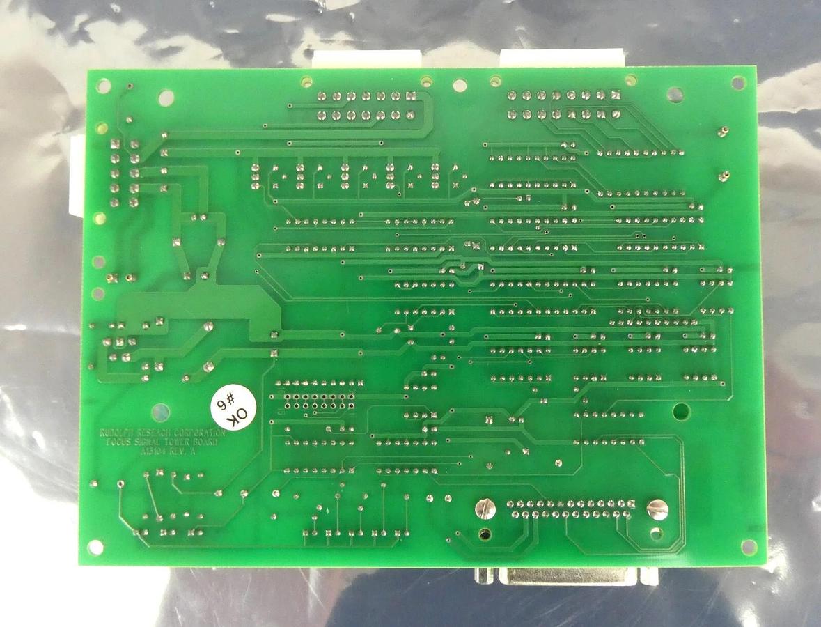 Used Rudolph Research Corporation A18567-A Signal Tower PCB Board A13104 Working