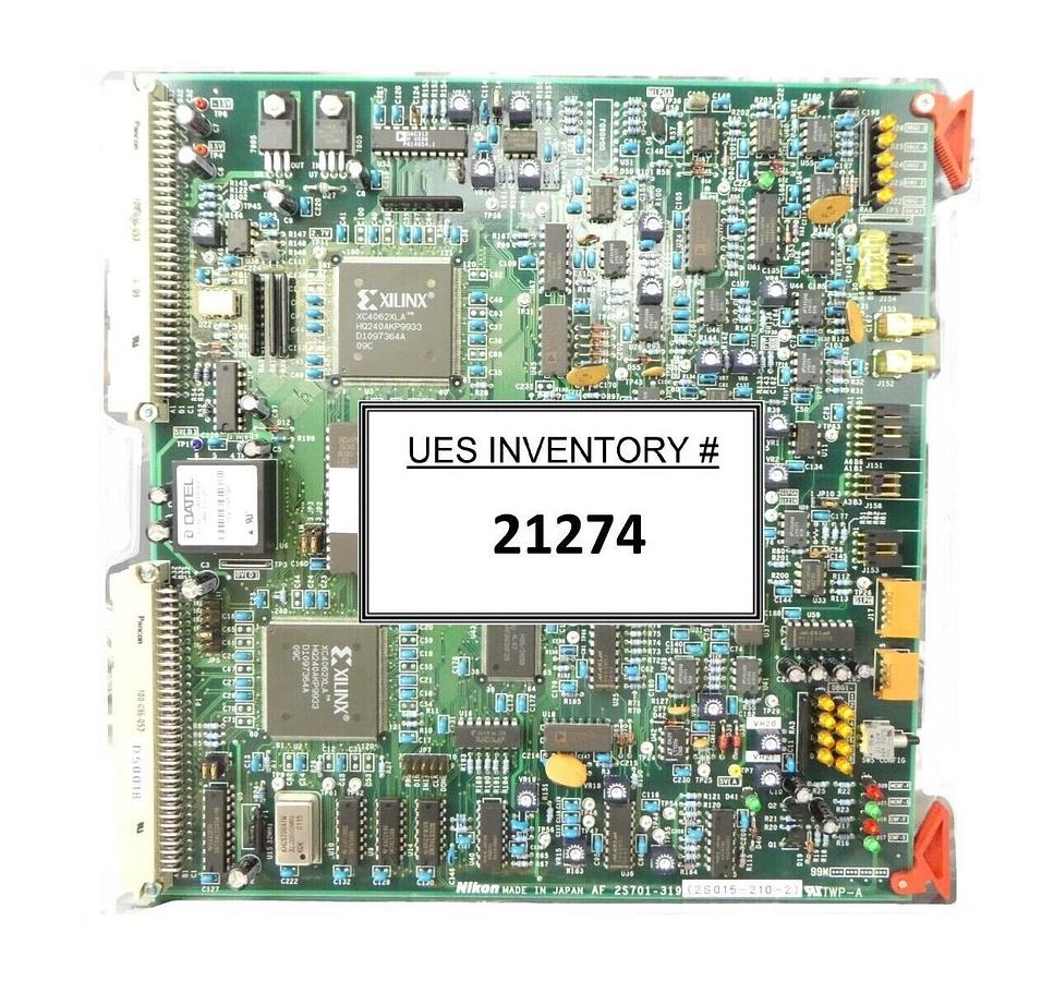 Used Nikon 2S015-210-2 Processor VME PCB Card AF 2S701-319 NRM-3100 Working Surplus