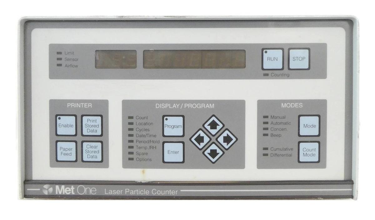 Used Met One 2081008-01 Laser Particle Counter A2408-1-115-1 Spare Surplus