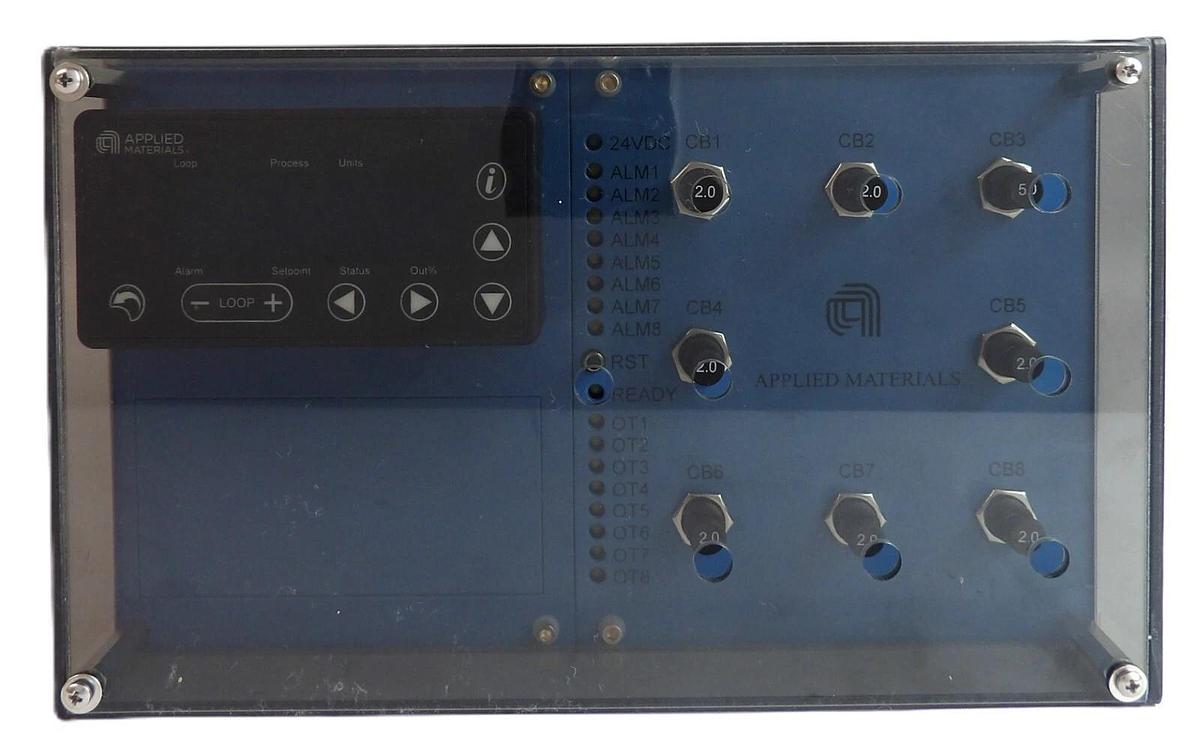 Used Buckles-Smith VAS104350-0938 Gasline Heater Control Unit AMAT 0040-99747 Working