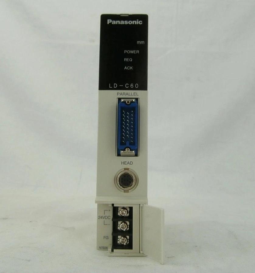 Used Panasonic LD-C60 Laser Line Sensor Controller Parallel Interface Sunx Working