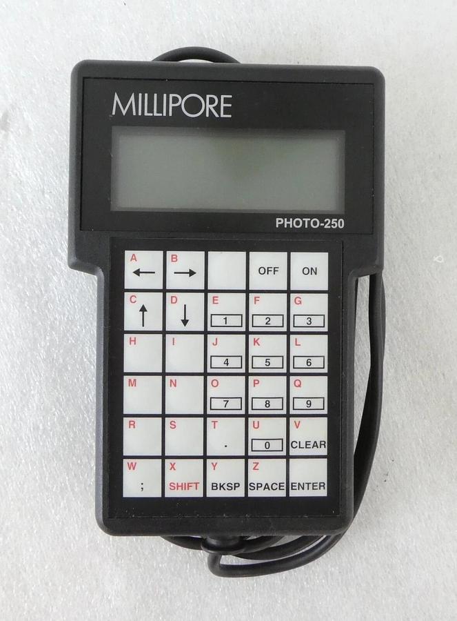 Used Millipore Photo-250 Photoresist Pump System Controller W2501PC01 W2501PH01 Spare