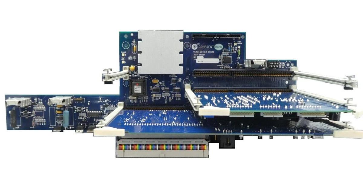 Used Coherent 1085037 Verdi Mother Board 1164578 1085758 Working Surplus