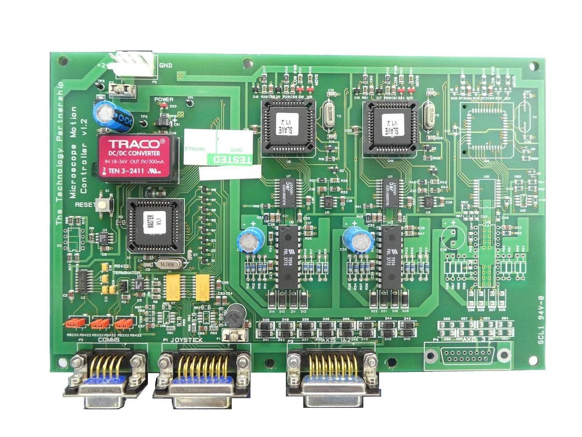 Used The Technology Partnership Microscope Motion Controller PCB Working Surplus