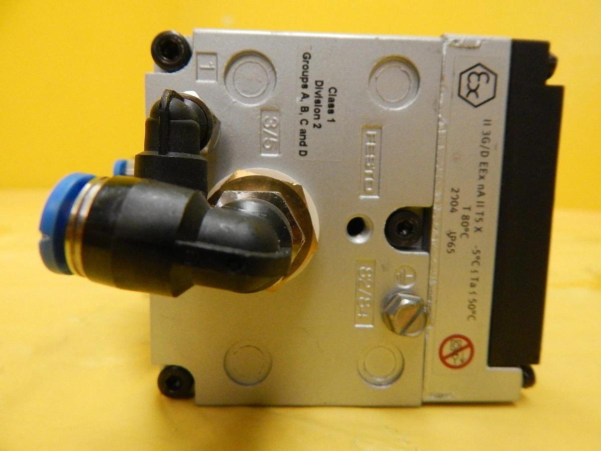 Used Festo CPV10-GE-MP-8 8-Port Pneumatic Manifold CPV-10-VI Used Working
