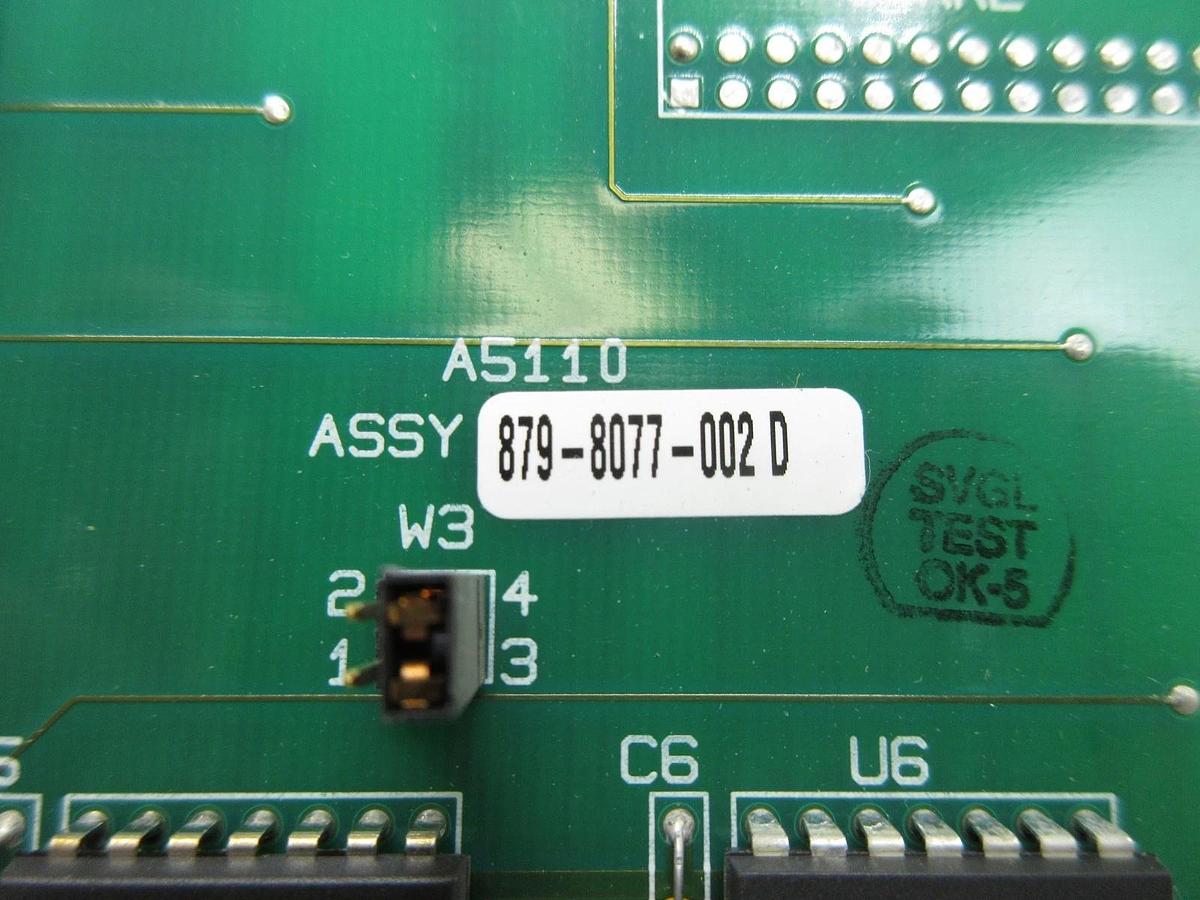 Used SVG Silicon Valley Group 879-8077-002 Processor PCB Card Rev. D 90S Used Working