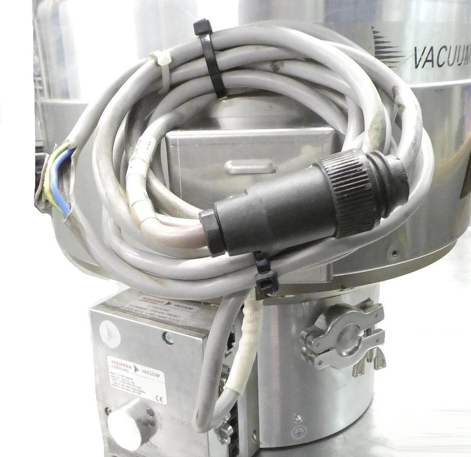 Used TPH 2301 PCTXS Pfeiffer PM P03 583 Turbomolecular Pump TC 750 Tested Working
